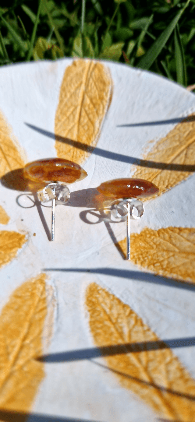 Boucles d'oreilles Pétales d'œillet
