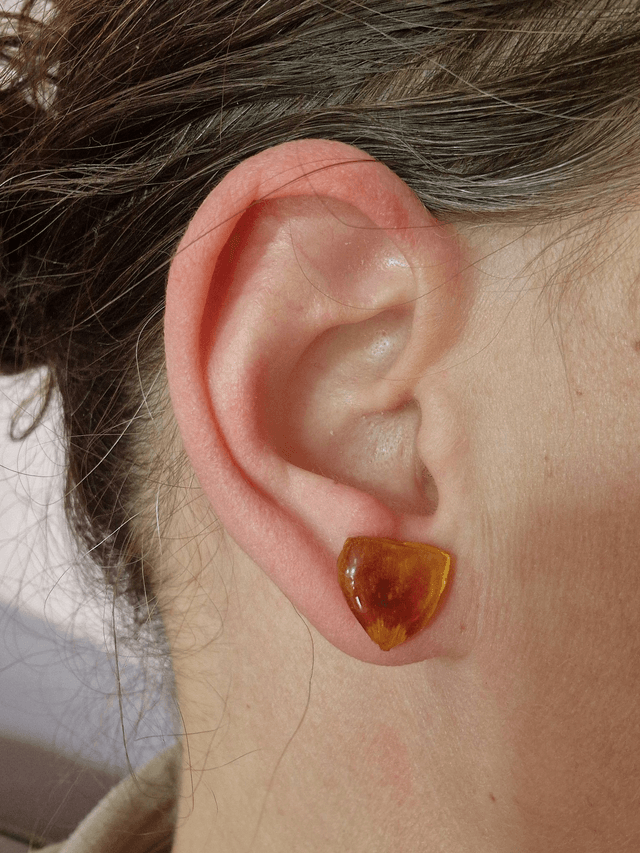 Boucles d'oreilles Pétales d'œillet