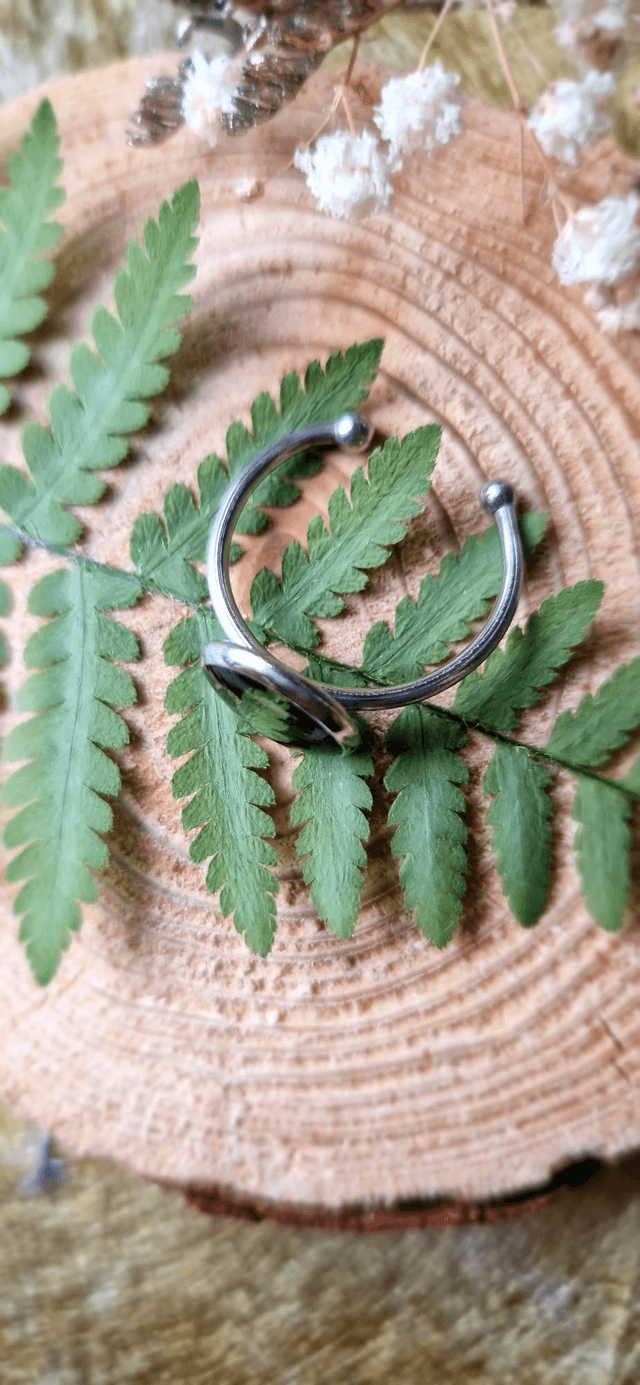 Bague "Fougère "