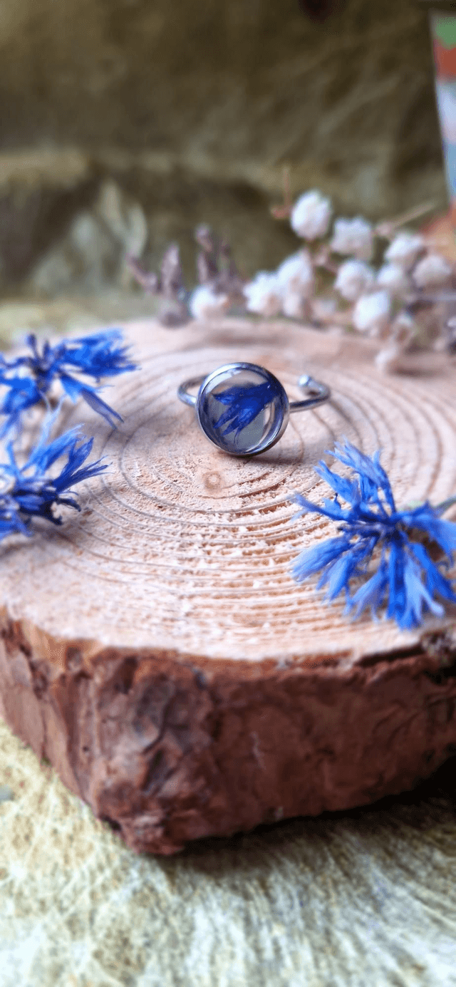 Bague "Bleuet"