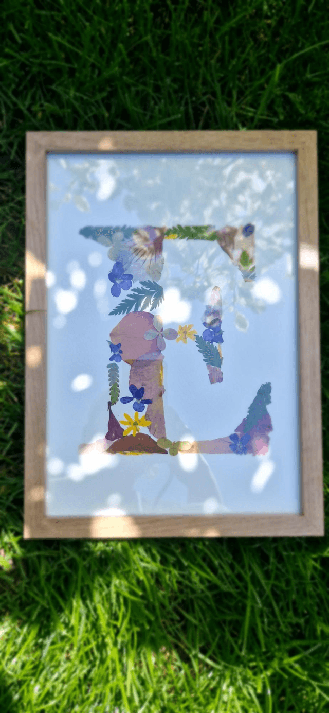 LETTRE FLEURIE