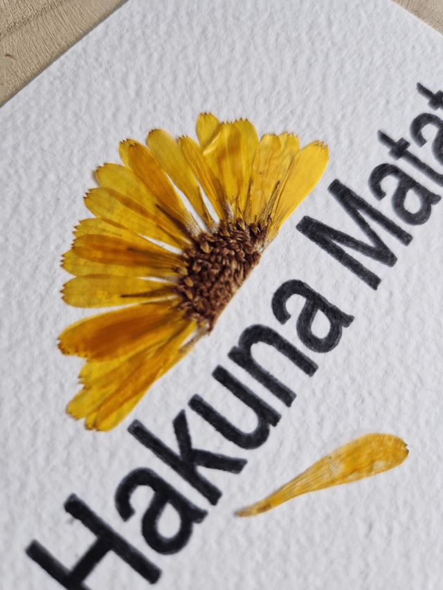 Carte "Hakuna Matata"