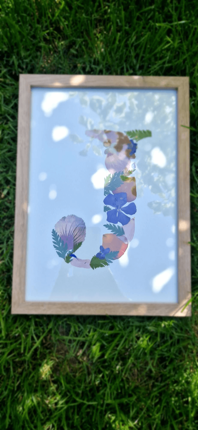 LETTRE FLEURIE