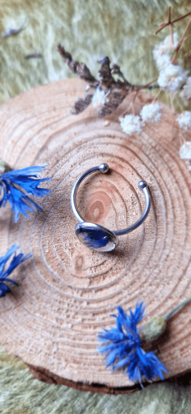 Bague "Bleuet"