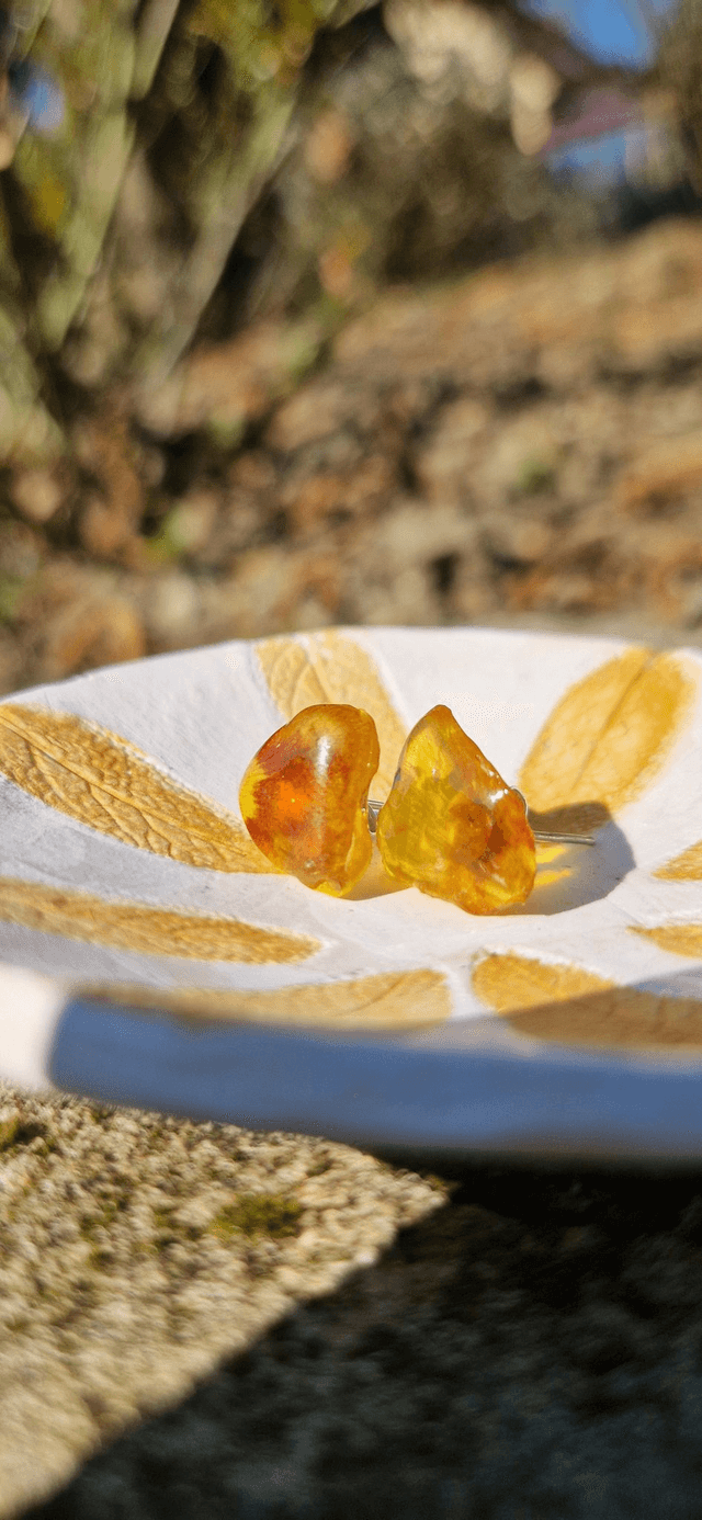Boucles d&#039;oreilles Pétales d&#039;œillet