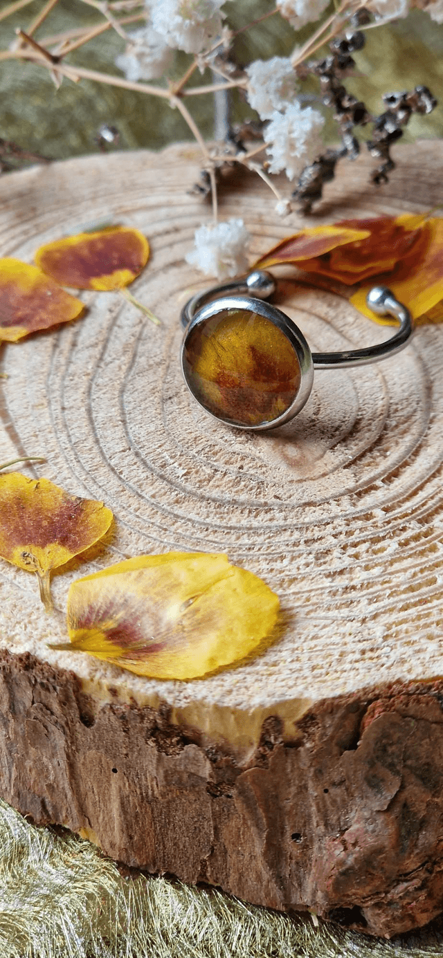 Bague &quot;oeillet d&#039;inde&quot;