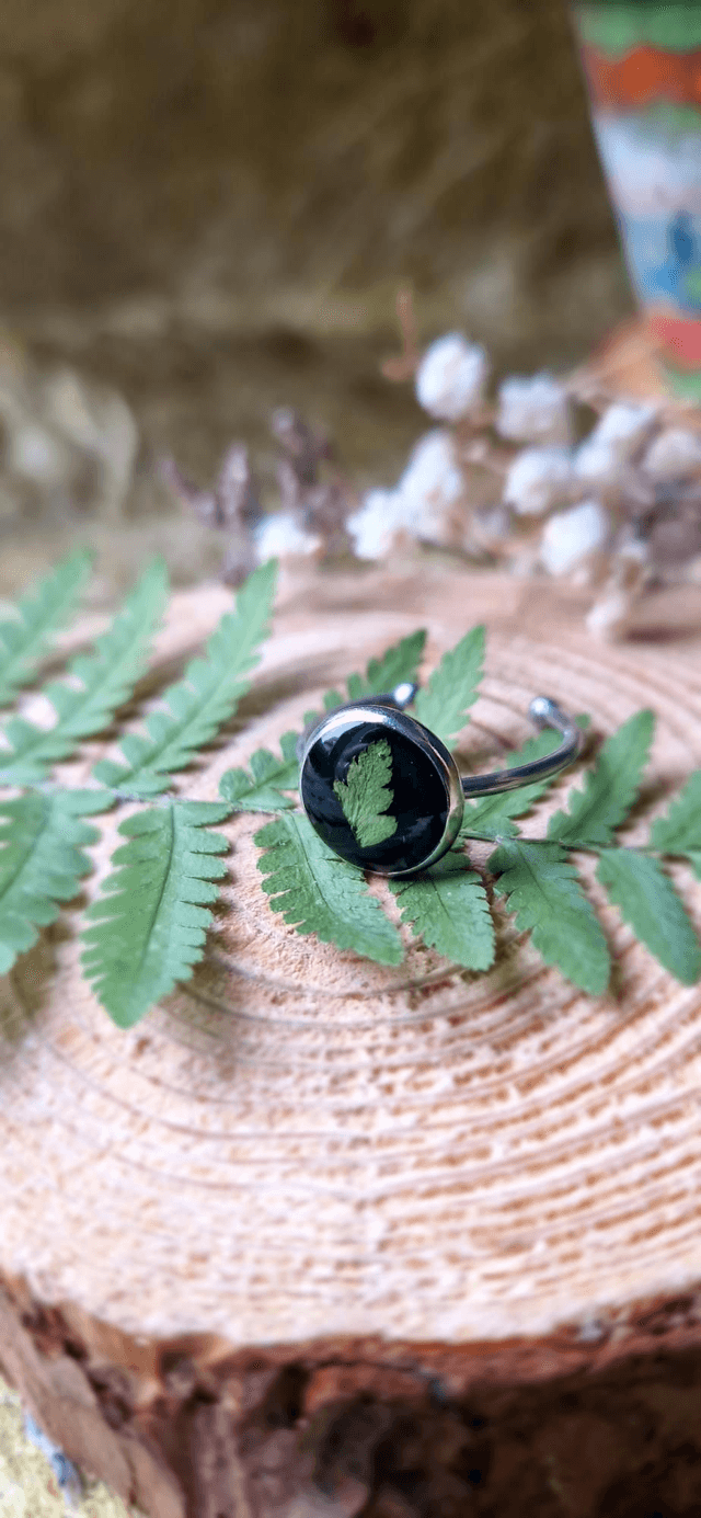 Bague &quot;Fougère &quot;